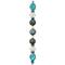 12 Pack: Clear & Blue Turquoise Strung Beads By Bead Landing™
